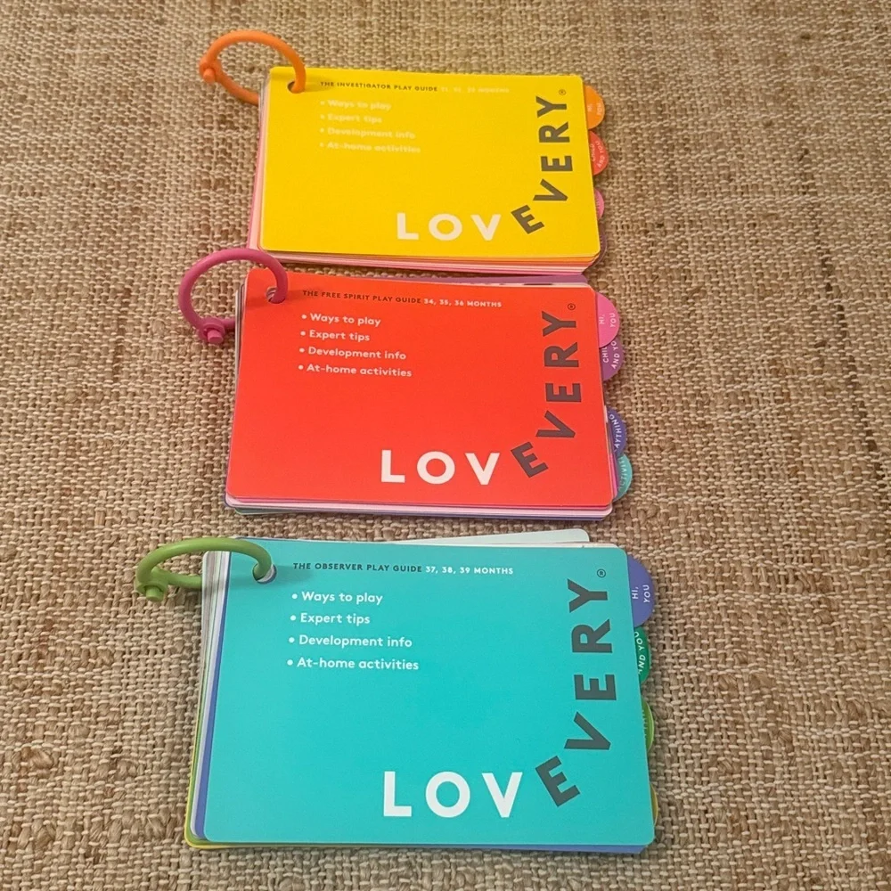 Lovevery Play Guides - Investigator, Free Spirit & Observer Kits